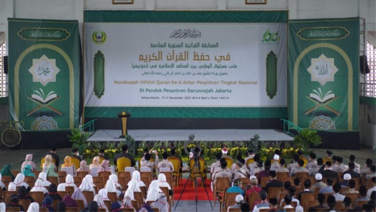 Santriwati Al Binaa di MHQ Tingkat Nasional ke-6 Darunnajah 2021