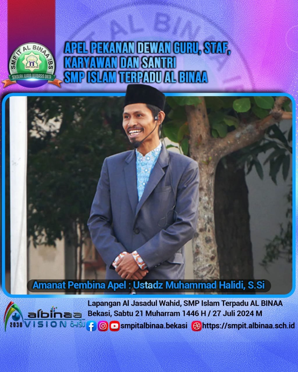 APEL PAGI 27 Juli 2024
