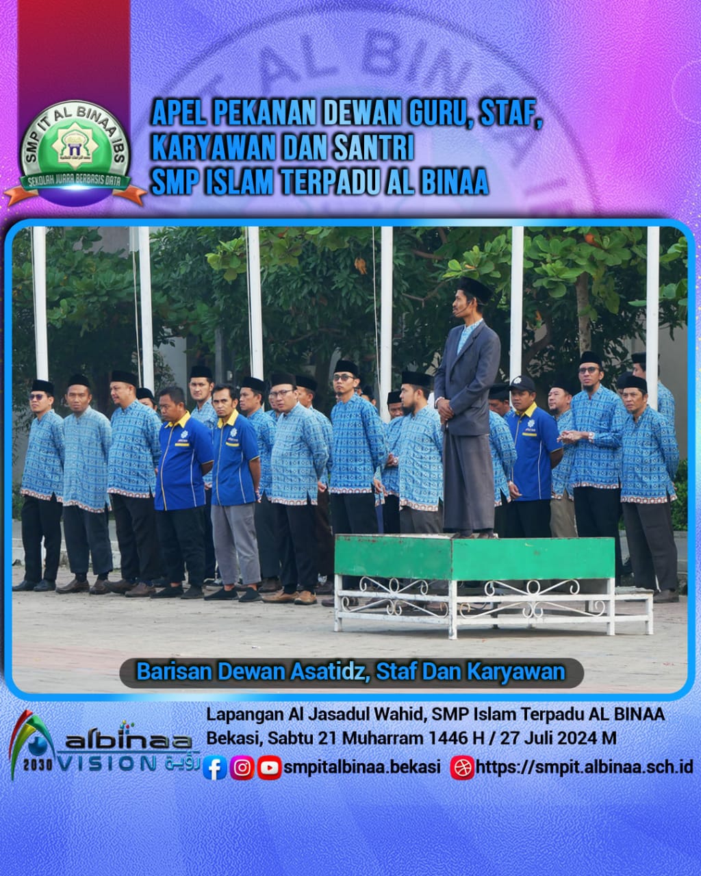 APEL PAGI 27 Juli 2024
