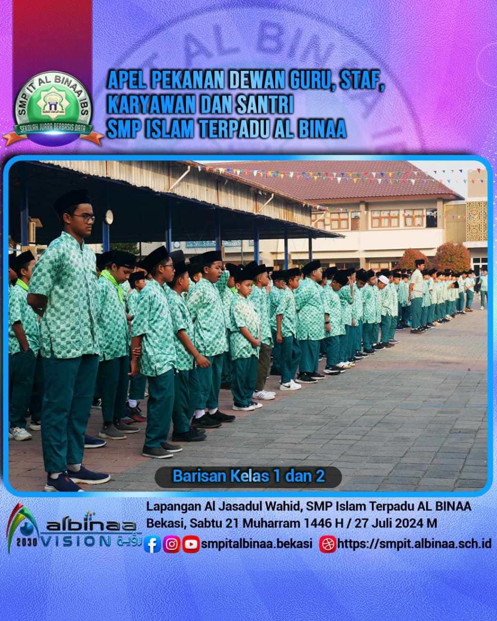 APEL PAGI 27 Juli 2024