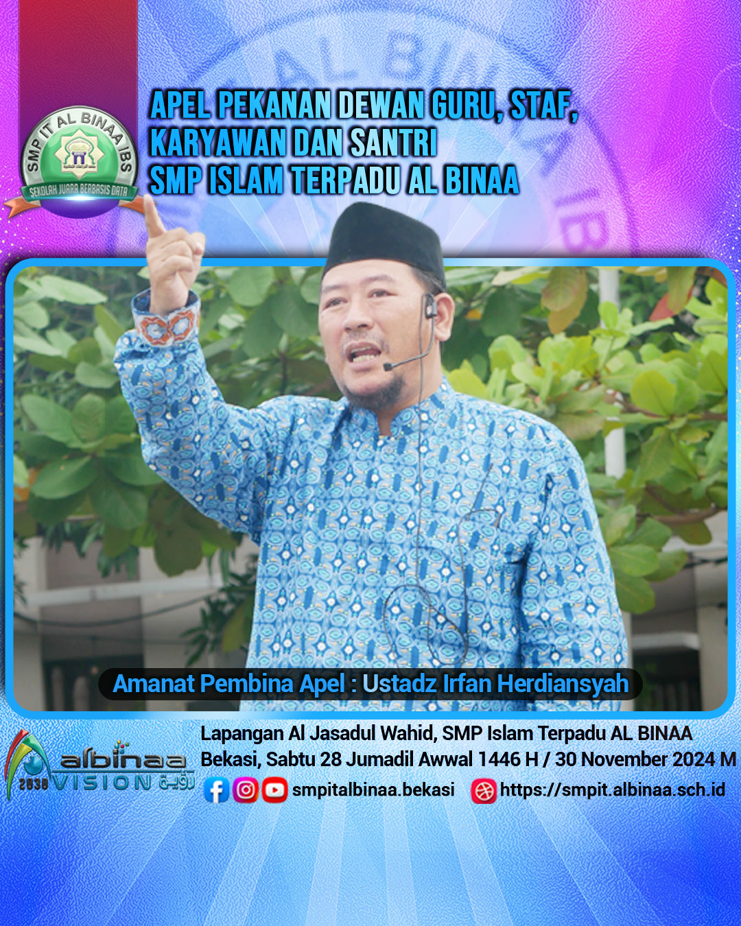 Apel Pagi 30D